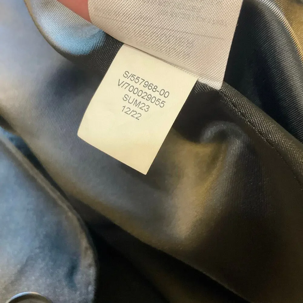 NWT Banana Republic Tailored Fit Sport Coat Blazer 42R Gray Stretch Suit Jacket